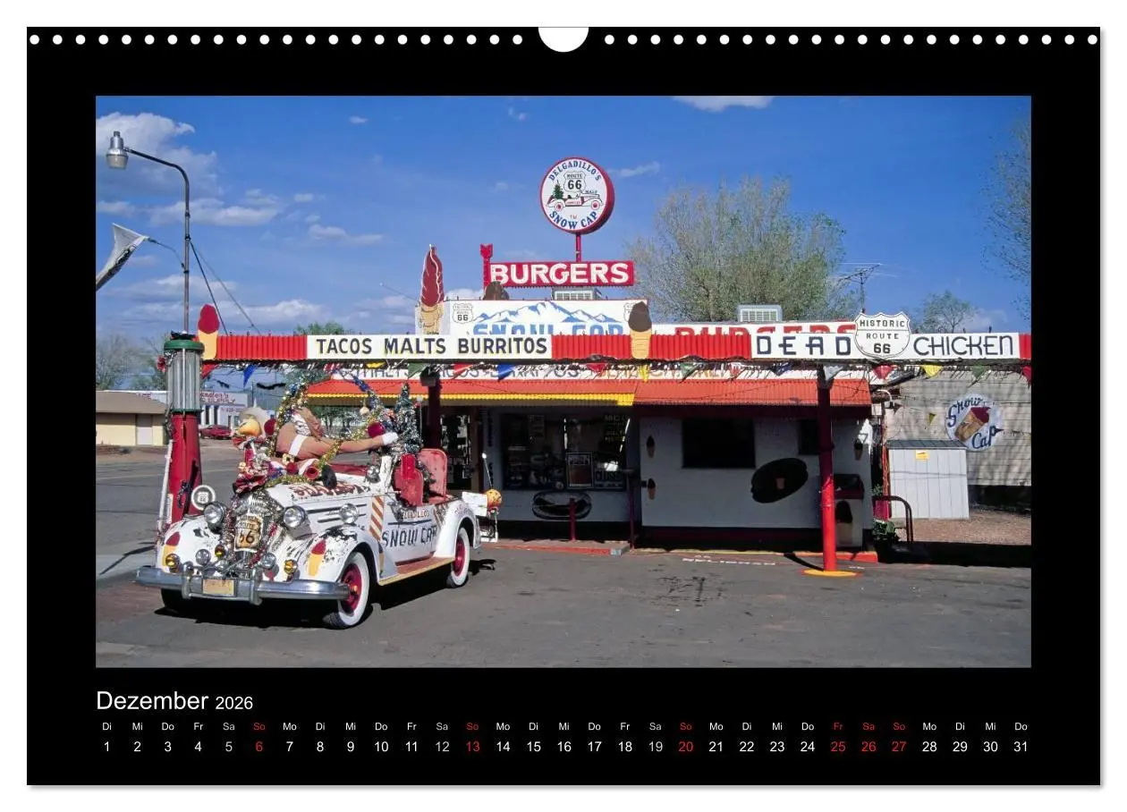 Bild: 9783516225907 | Get Your Kicks on Route 66 (Wandkalender 2026 DIN A3 quer),...