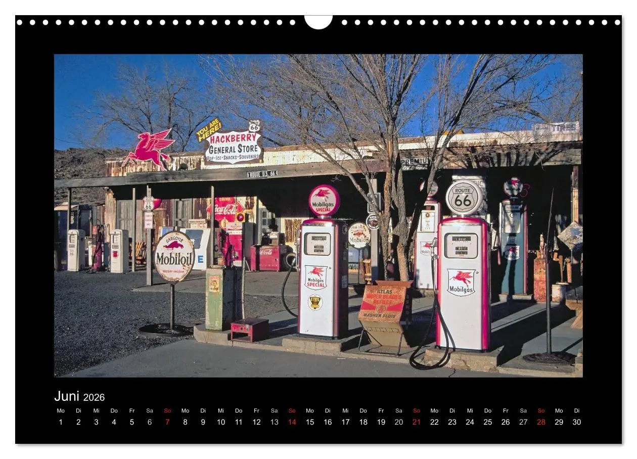 Bild: 9783516225907 | Get Your Kicks on Route 66 (Wandkalender 2026 DIN A3 quer),...