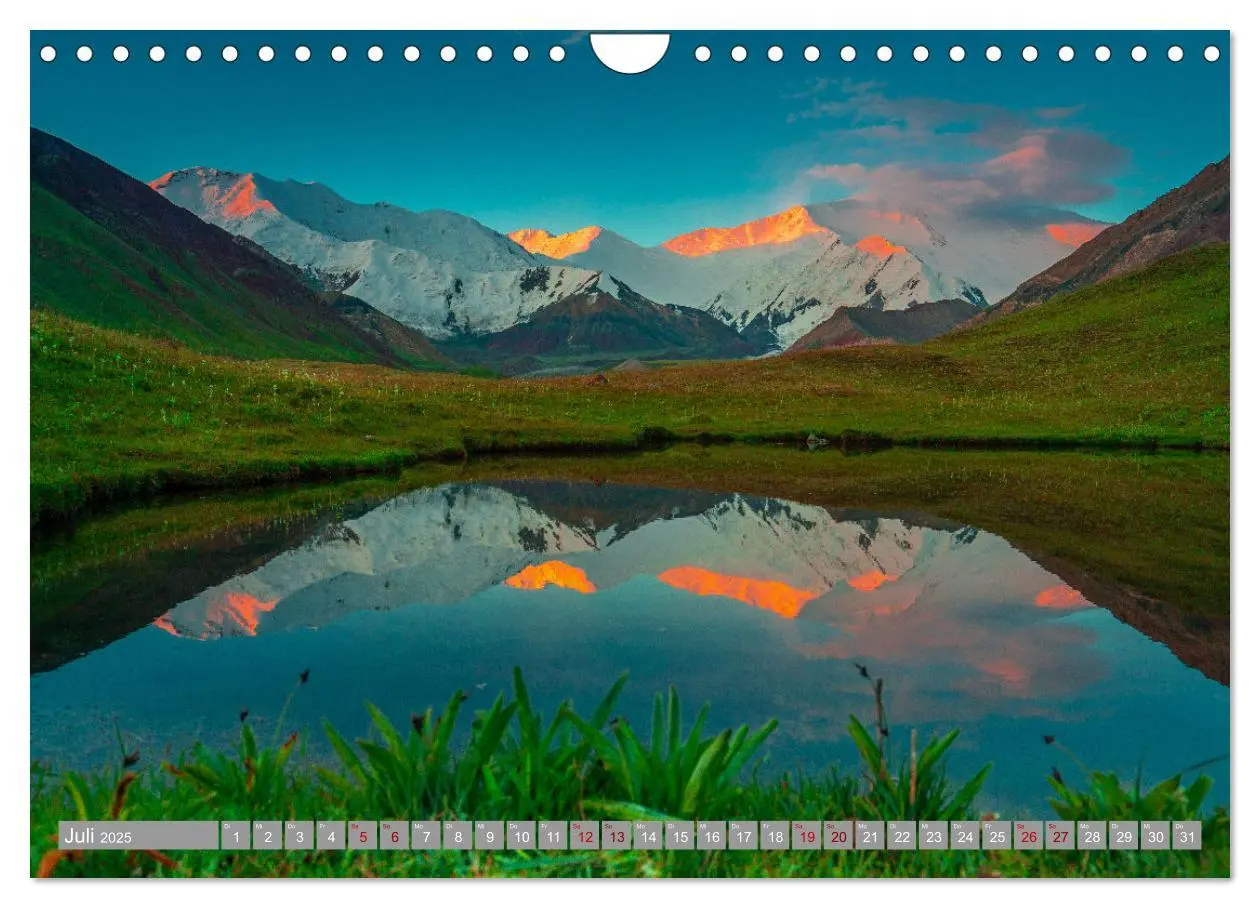 Bild: 9783383846007 | Kirgistan Bergparadies in Zentralasien (Wandkalender 2025 DIN A4...