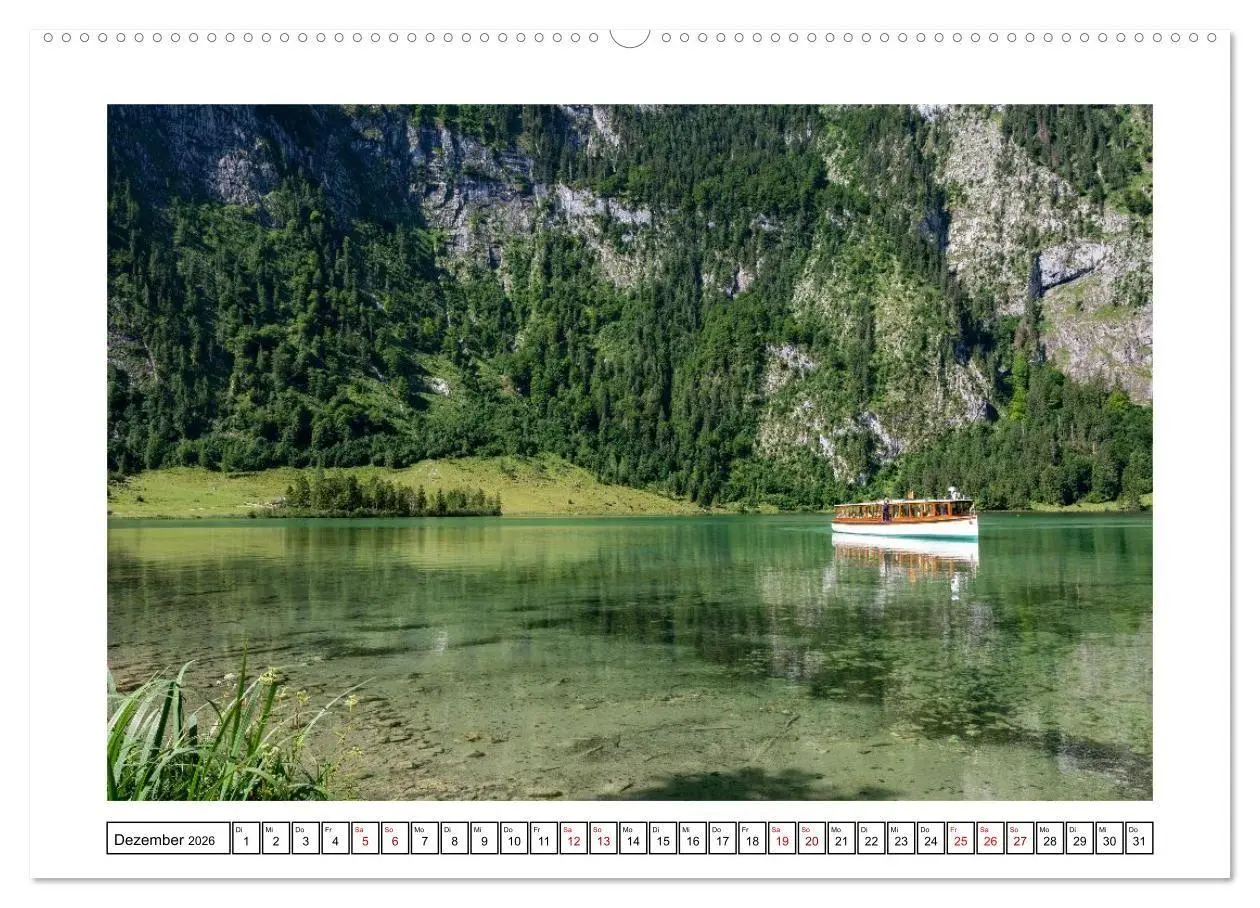 Bild: 9783516736007 | Morgen am Königssee - Spiegelungen und Stille (Wandkalender 2026...