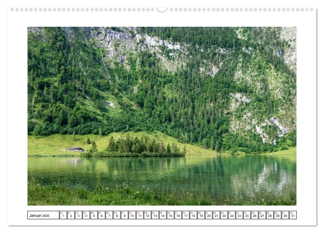 Bild: 9783516736007 | Morgen am Königssee - Spiegelungen und Stille (Wandkalender 2026...