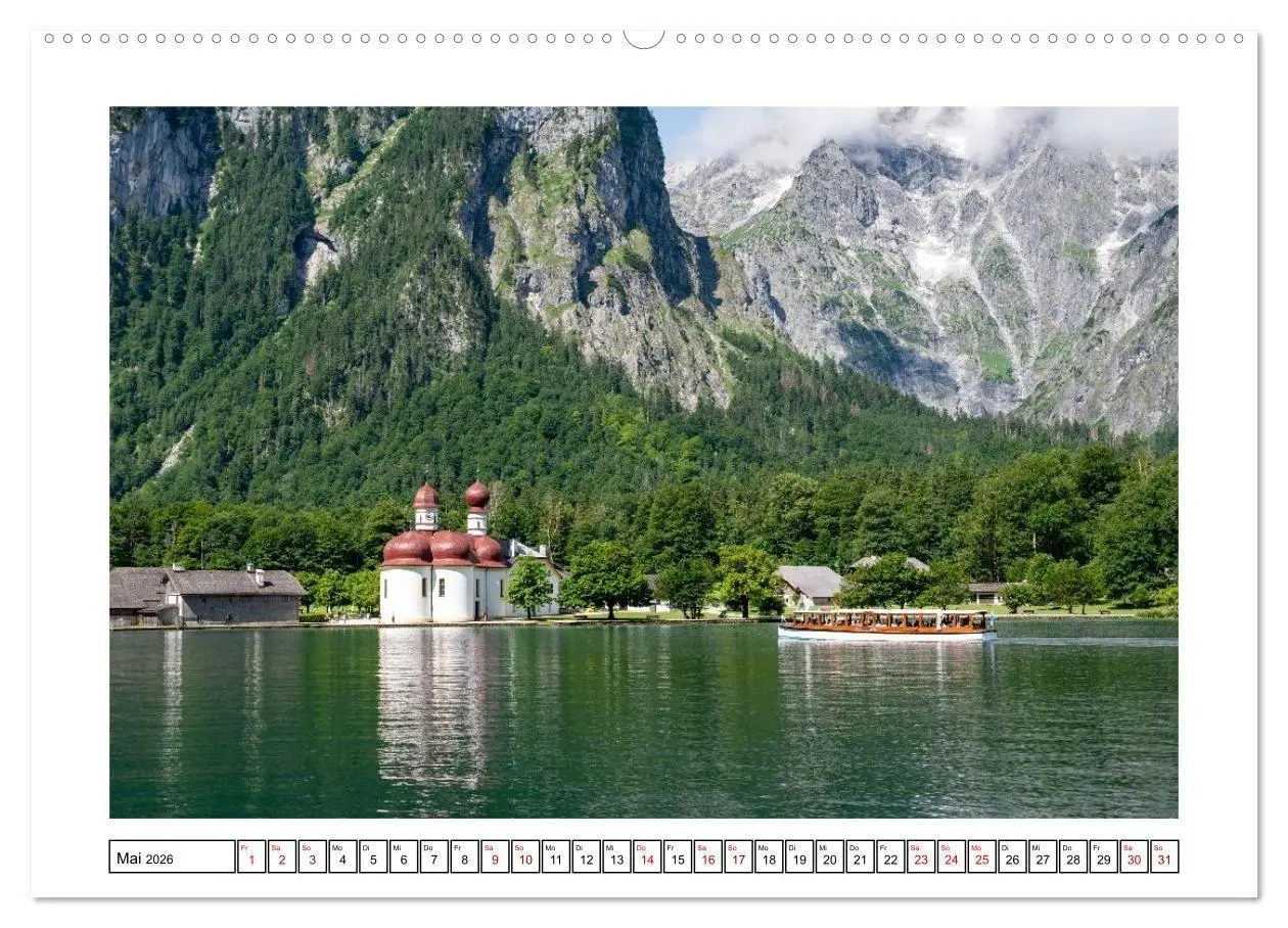 Bild: 9783516736007 | Morgen am Königssee - Spiegelungen und Stille (Wandkalender 2026...