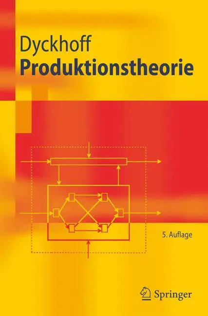 Cover: 9783540326007 | Produktionstheorie | Grundzüge industrieller Produktionswirtschaft