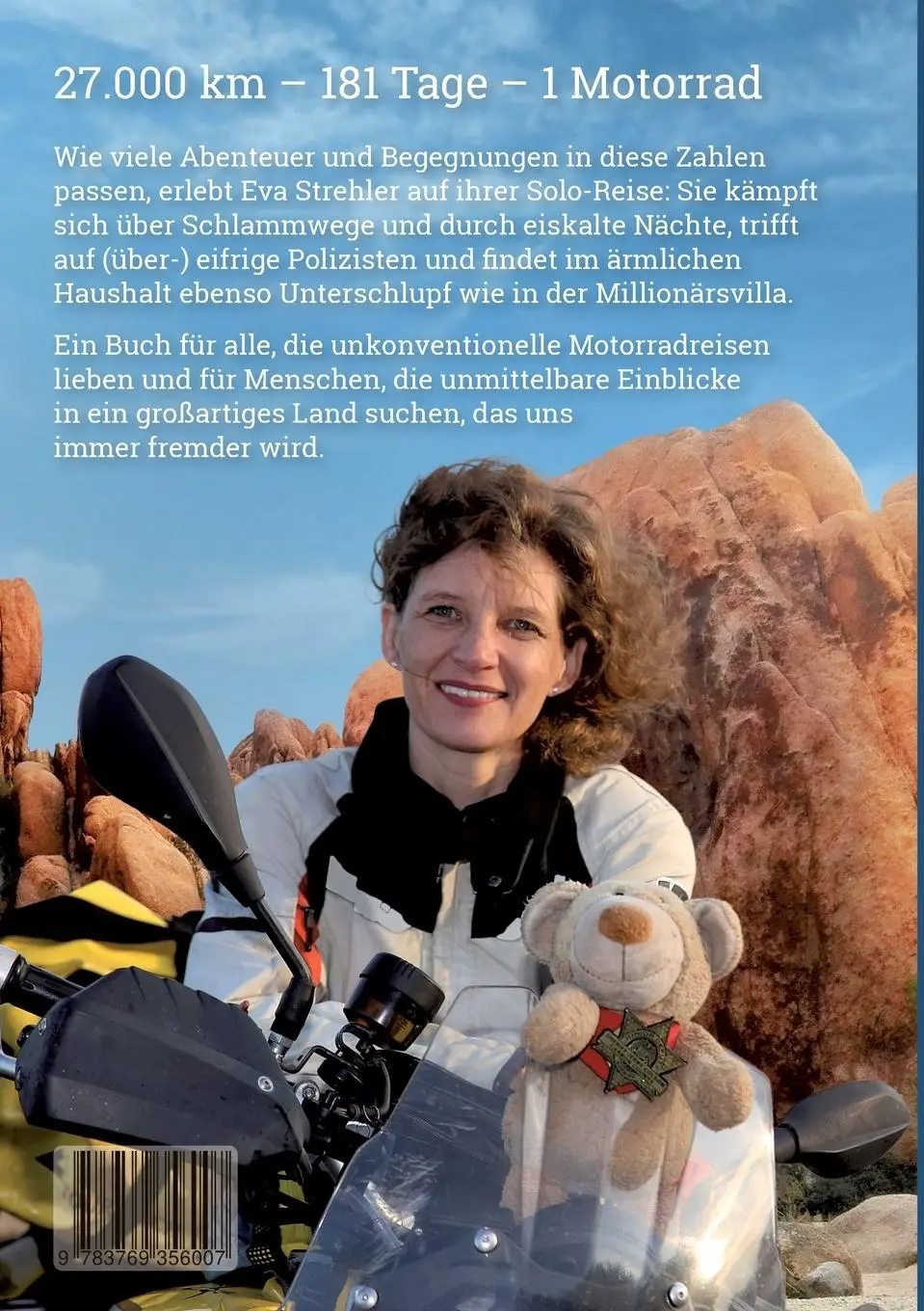 Rückseite: 9783769356007 | Hin und weg | Als Motorrad-Vagabundin durch die USA | Eva Strehler