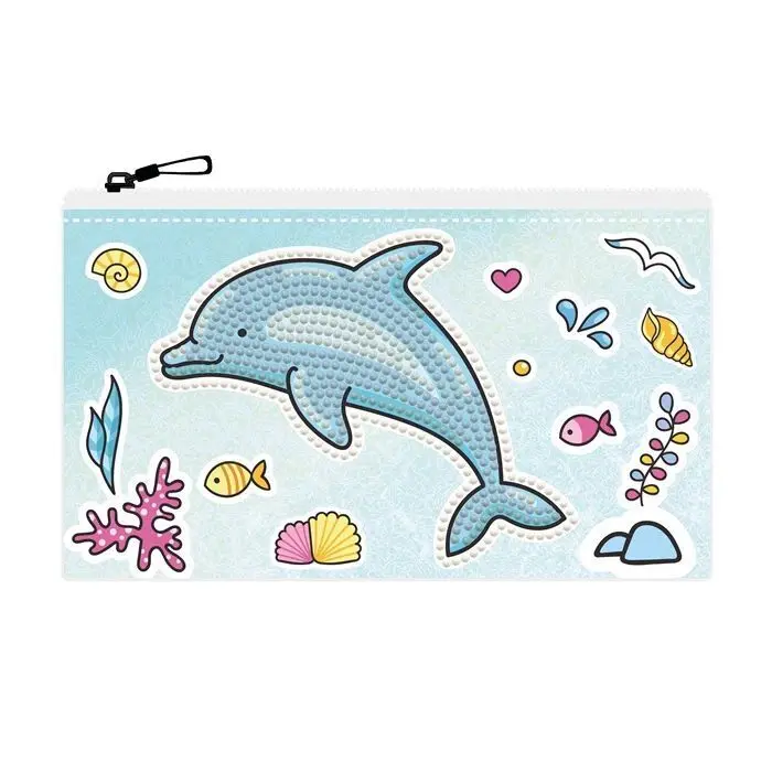 Bild: 4895225926107 | DOTZIES BY DIAMOND DOTZ - Diamond Painting Etui Delfin | 2592610