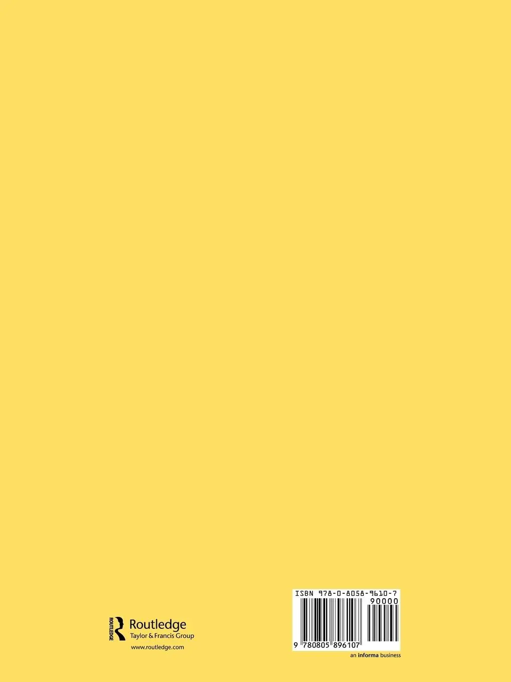 Rückseite: 9780805896107 | Cognitive Load Theory | A Special Issue of educational Psychologist