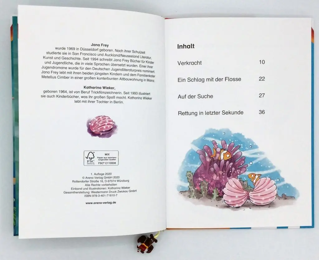 Bild: 9783401716107 | Zwei Meermädchen und ein flossenstarkes Abenteuer | Jana Frey | Buch