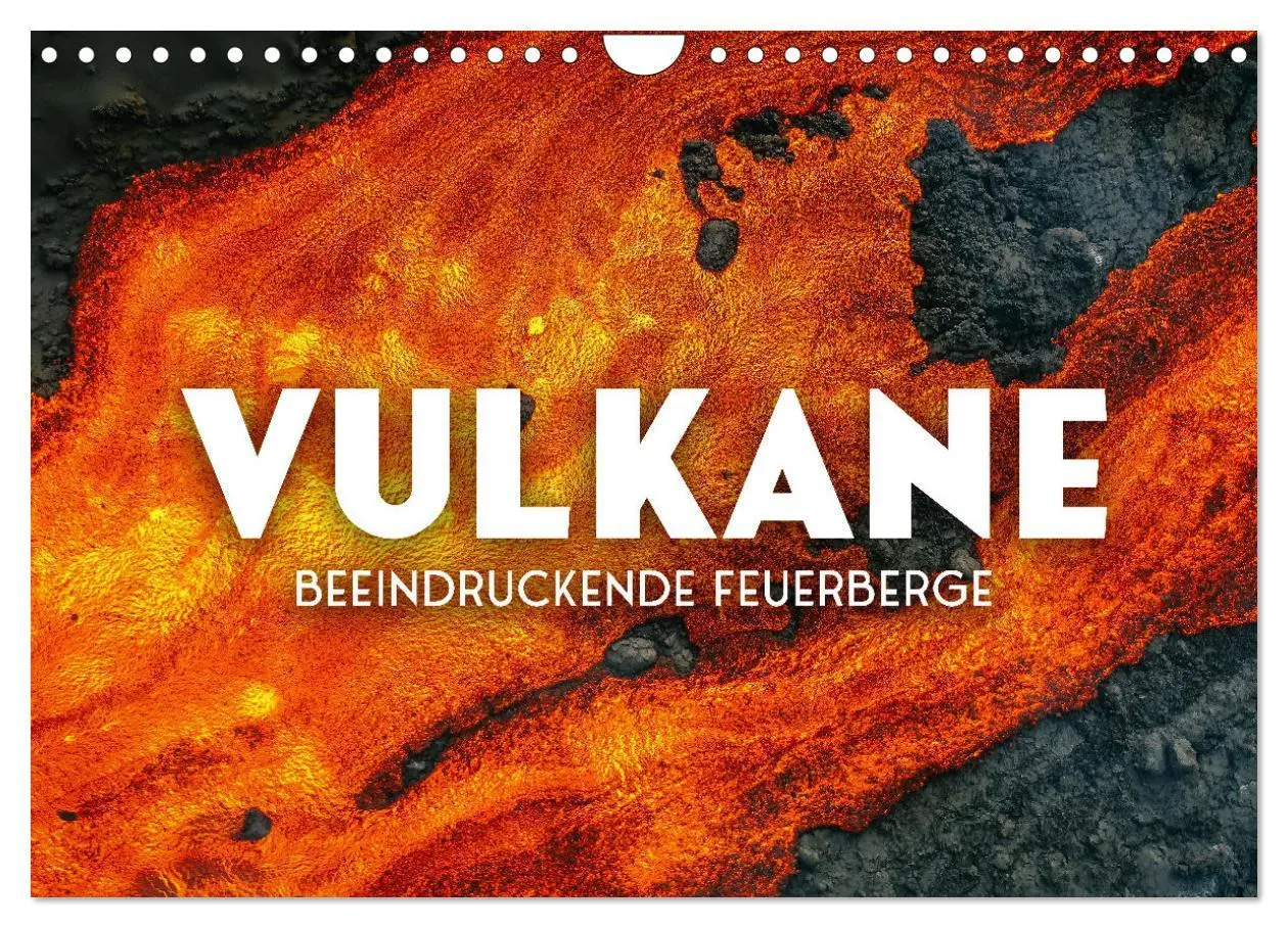 Cover: 9783457566107 | Vulkane - Beeindruckende Feuerberge (Wandkalender 2026 DIN A4...
