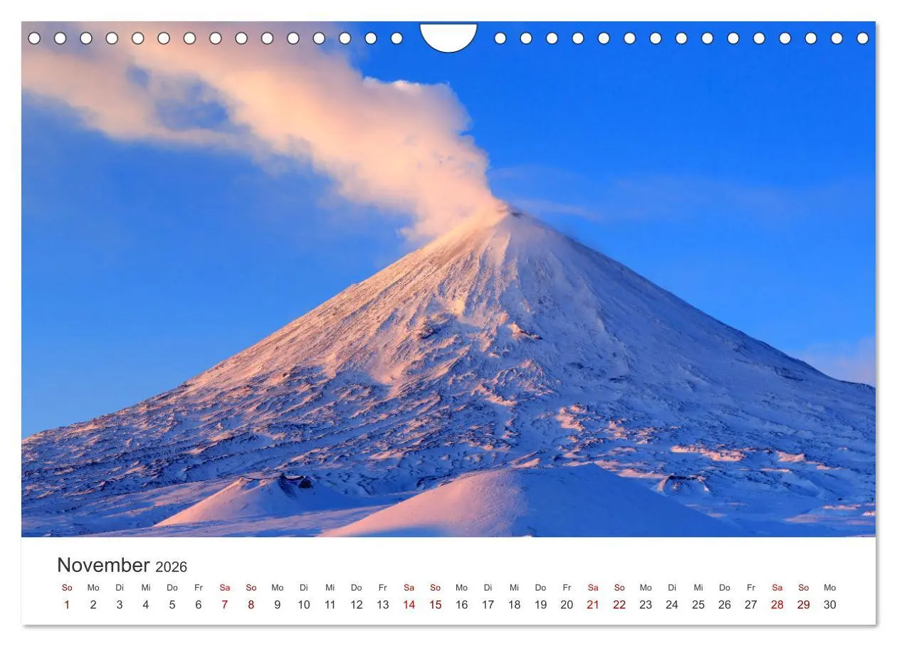 Bild: 9783457566107 | Vulkane - Beeindruckende Feuerberge (Wandkalender 2026 DIN A4...