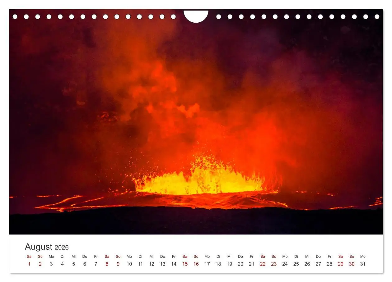 Bild: 9783457566107 | Vulkane - Beeindruckende Feuerberge (Wandkalender 2026 DIN A4...