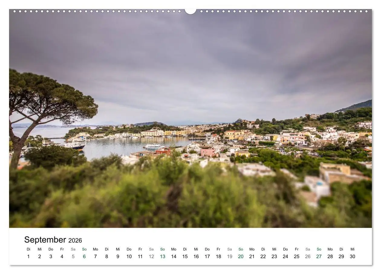 Bild: 9783457946107 | Ischia - Isola verde (hochwertiger Premium Wandkalender 2026 DIN A2...