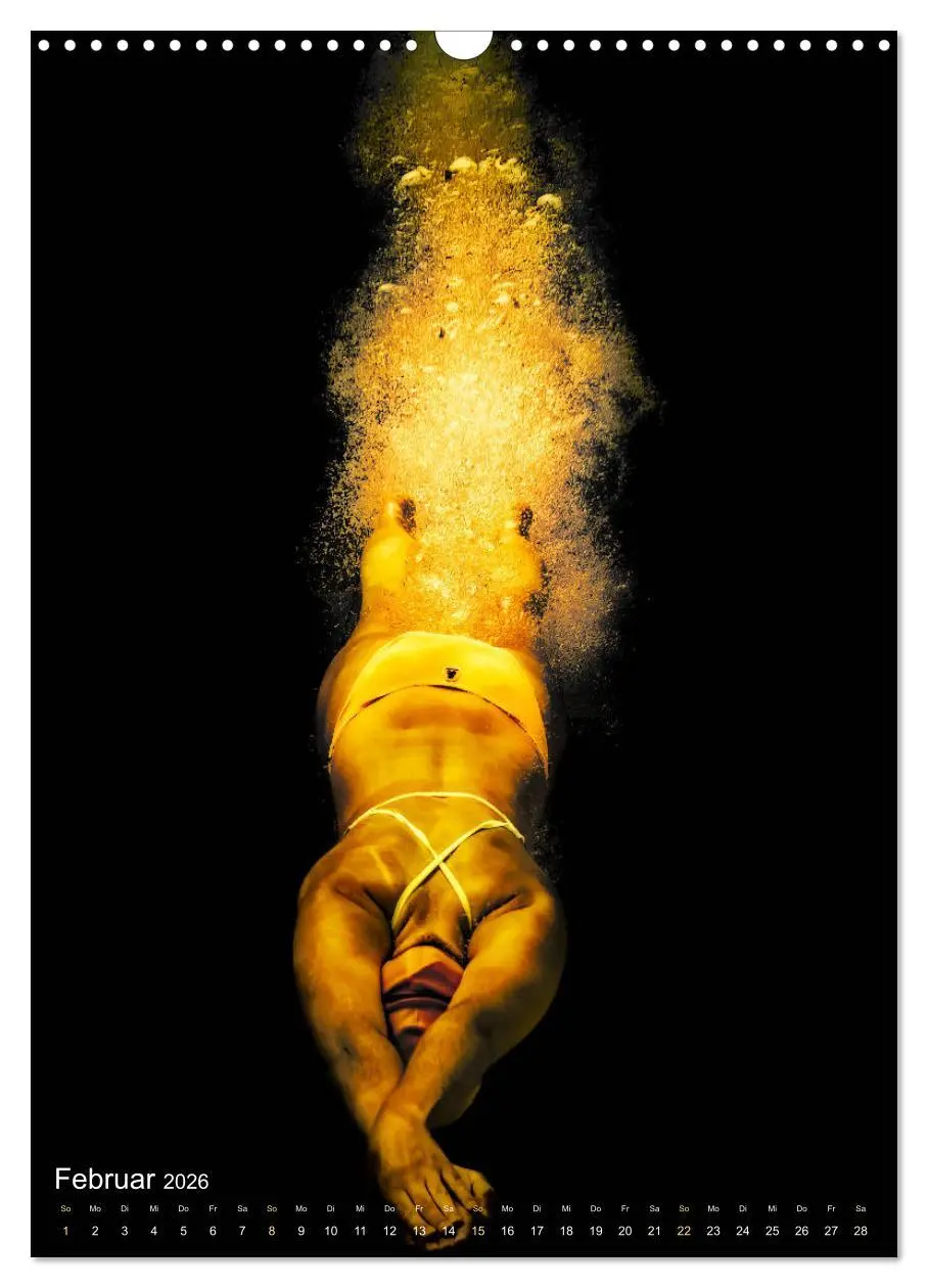 Bild: 9783516416107 | WASSERLIEBE (Wandkalender 2026 DIN A3 hoch), CALVENDO Monatskalender