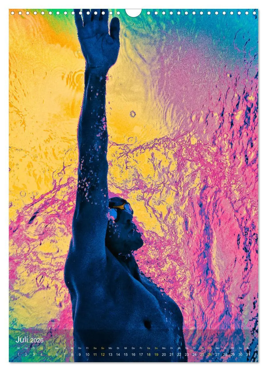 Bild: 9783516416107 | WASSERLIEBE (Wandkalender 2026 DIN A3 hoch), CALVENDO Monatskalender