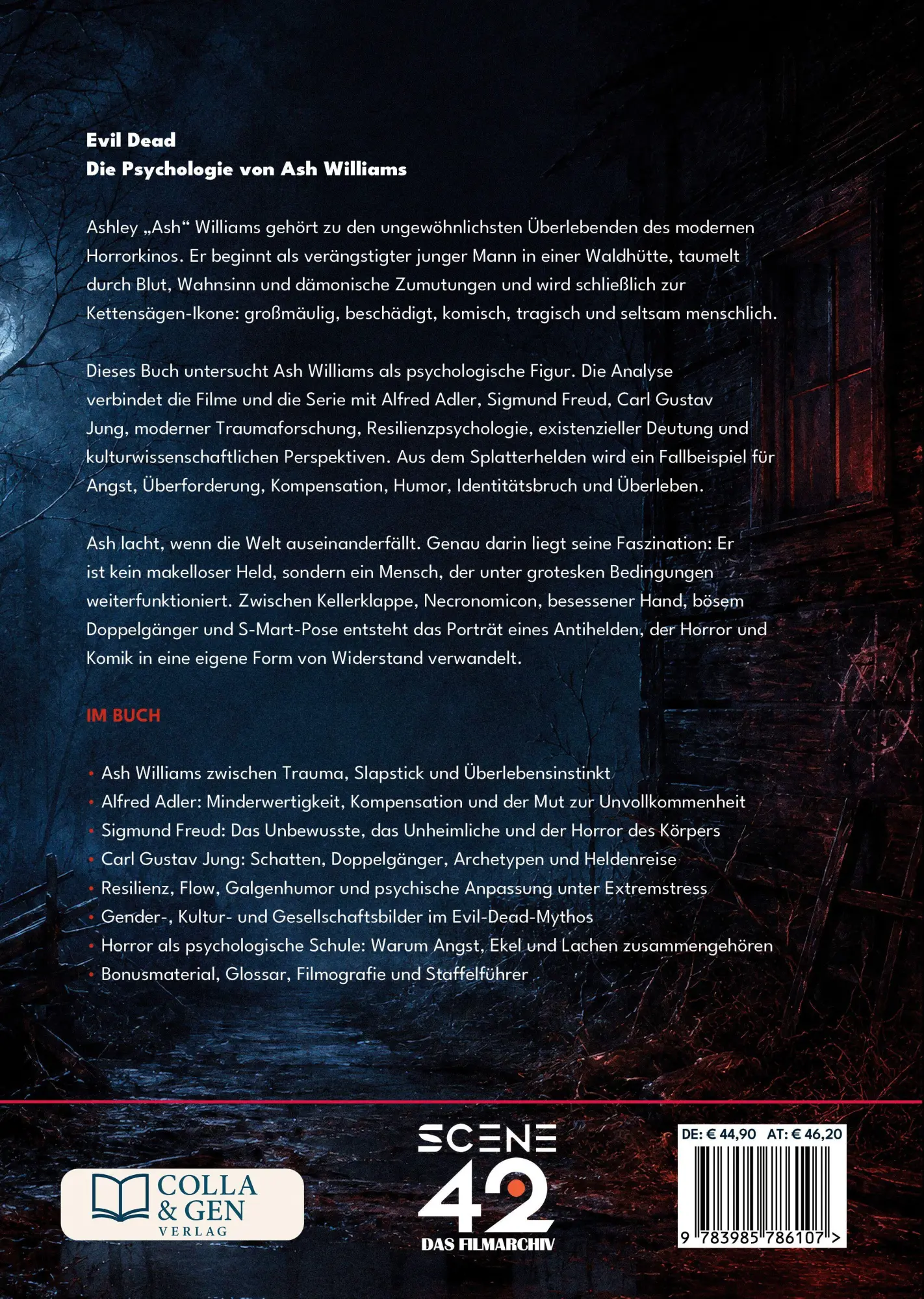 Rückseite: 9783985786107 | Evil Dead - Die Psychologie von Ash Williams (Ein MovieCon Sonderband)