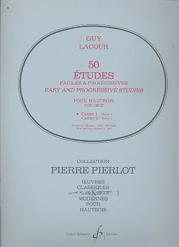 Cover: 9790043006107 | 50 Etudes Faciles &amp; Progressives - Volume 1 | Guy Lacour | Buch