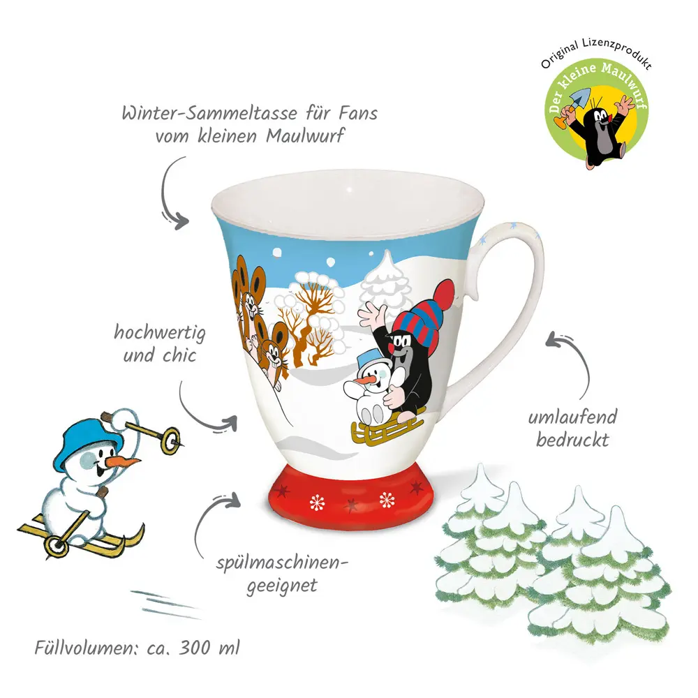 Bild: 4251901506207 | Trötsch Der kleine Maulwurf Sammeltasse Winter | Co.KG | 1 S. | 2023
