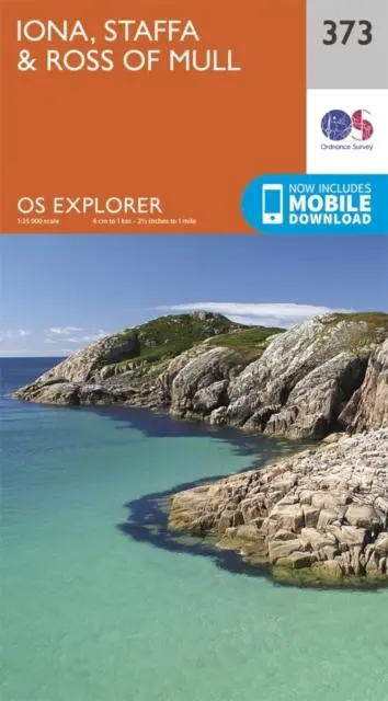 Cover: 9780319246207 | Iona, Staffa and Ross of Mull | Ordnance Survey | (Land-)Karte | 2015