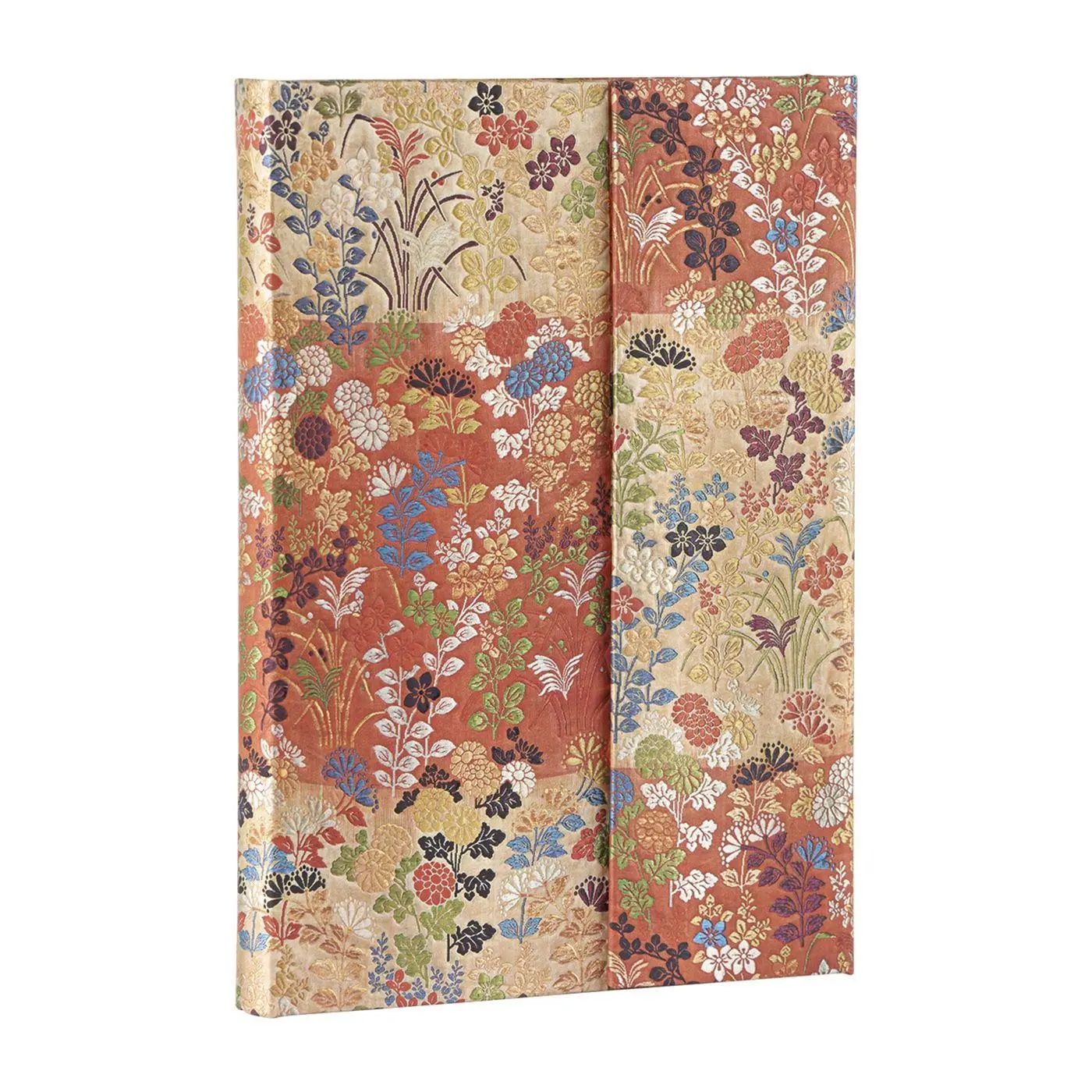 Cover: 9781439796207 | Kara-ori (Japanese Kimono) Midi Hardback Address Book (Wrap Closure)