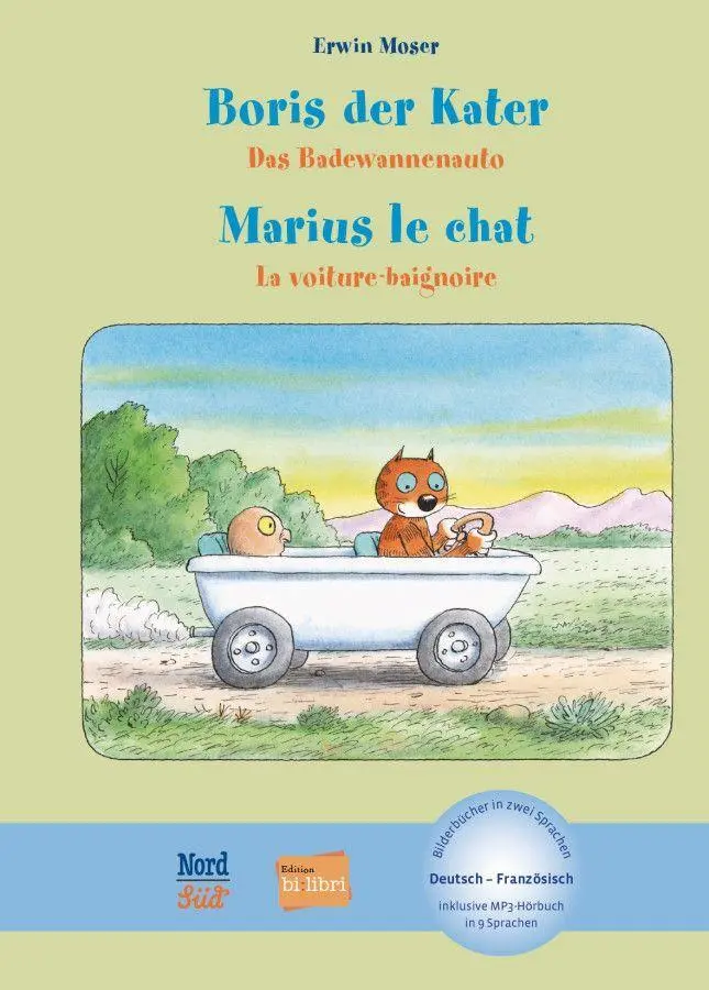 Cover: 9783190396207 | Boris der Kater - Das Badewannenauto (Deutsch-Französisch) | Moser