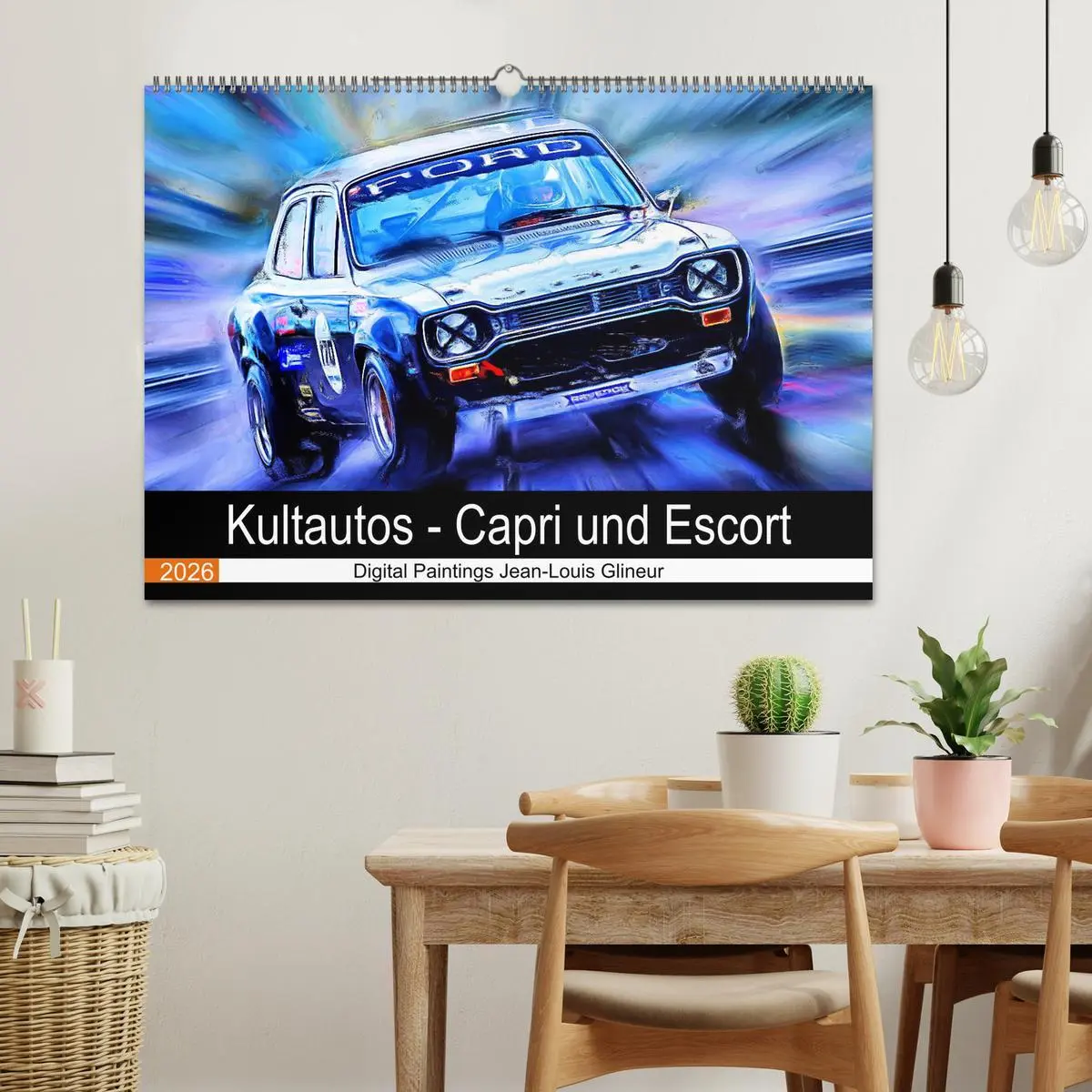 Bild: 9783457246207 | Kultautos - Capri und Escort (Wandkalender 2026 DIN A2 quer),...