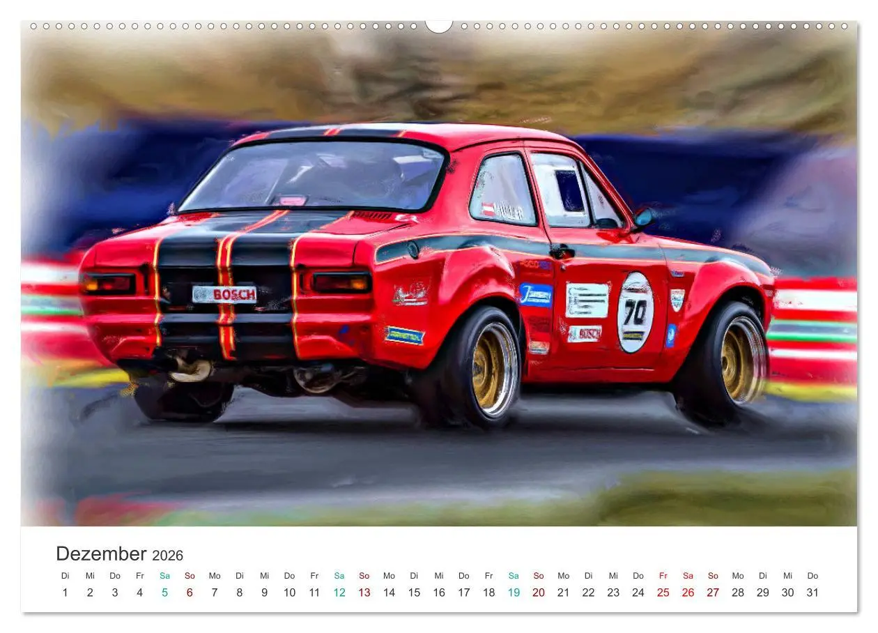 Bild: 9783457246207 | Kultautos - Capri und Escort (Wandkalender 2026 DIN A2 quer),...
