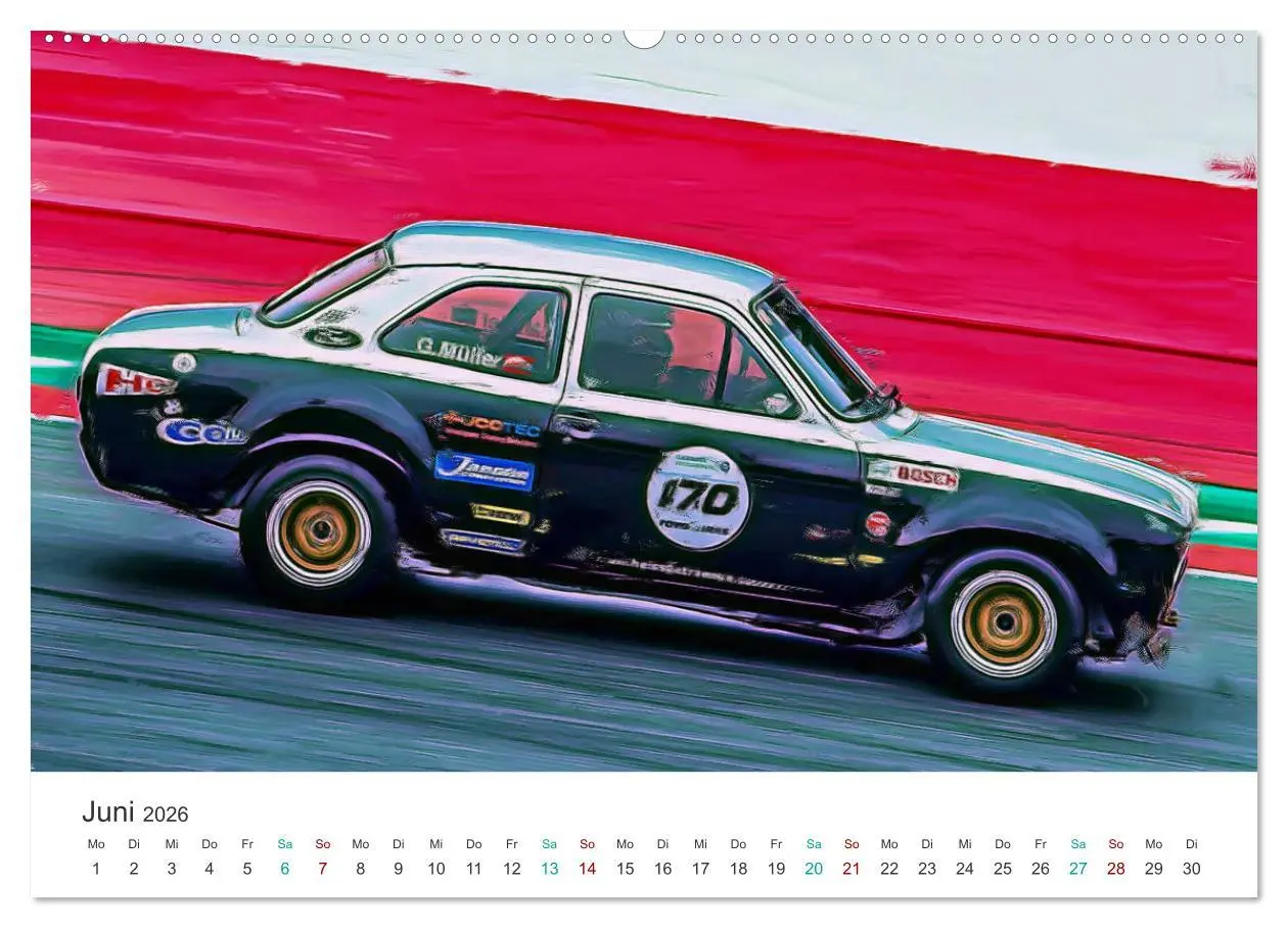 Bild: 9783457246207 | Kultautos - Capri und Escort (Wandkalender 2026 DIN A2 quer),...