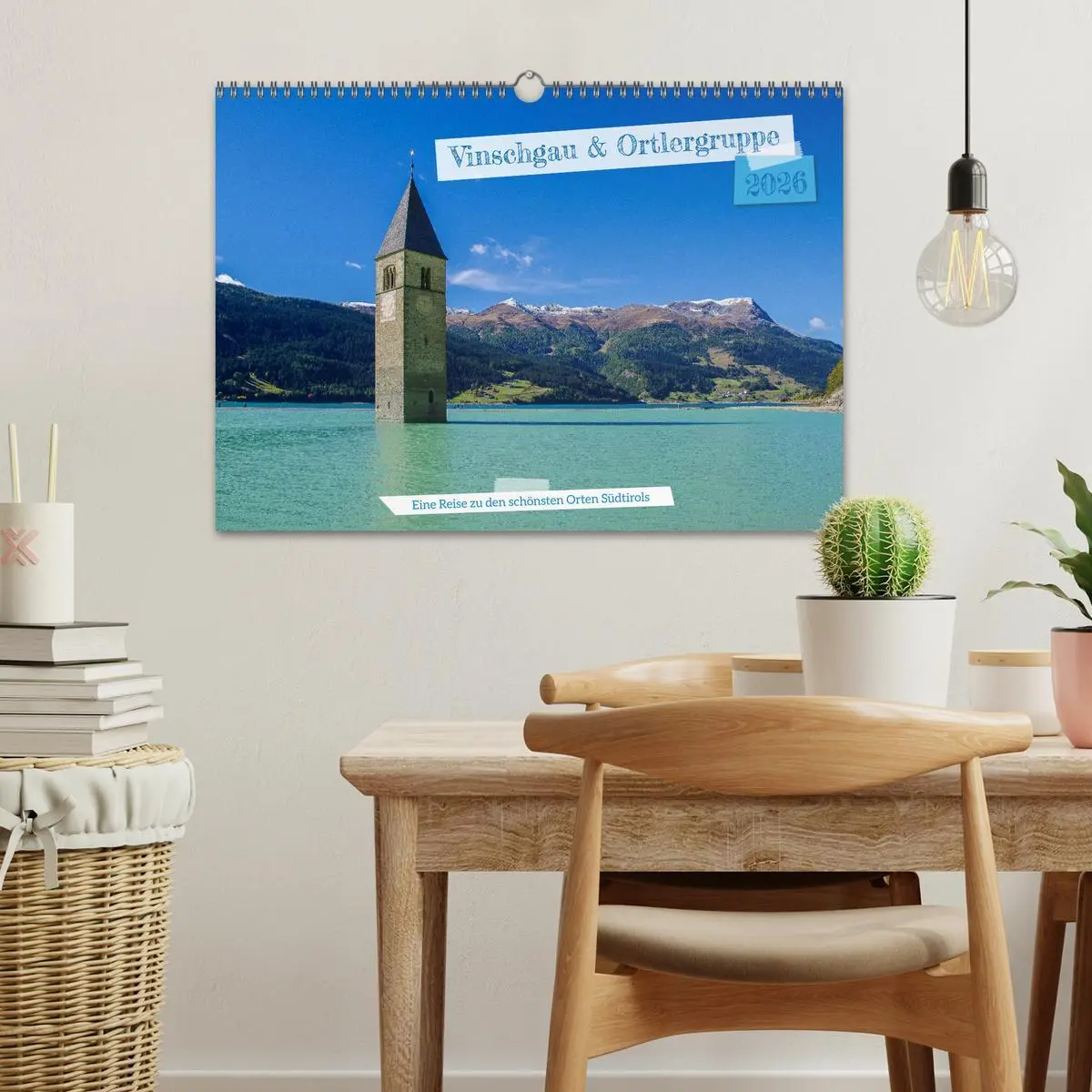Bild: 9783457556207 | Vinschgau &amp; Ortleralpen (Wandkalender 2026 DIN A3 quer), CALVENDO...