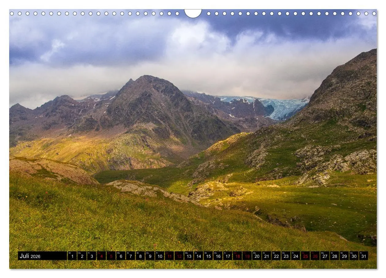 Bild: 9783457556207 | Vinschgau &amp; Ortleralpen (Wandkalender 2026 DIN A3 quer), CALVENDO...