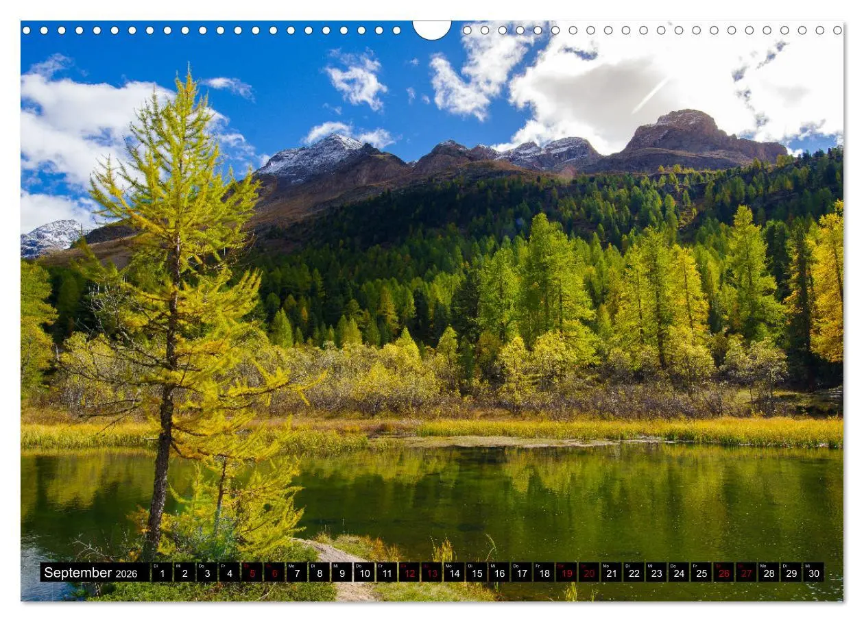 Bild: 9783457556207 | Vinschgau &amp; Ortleralpen (Wandkalender 2026 DIN A3 quer), CALVENDO...