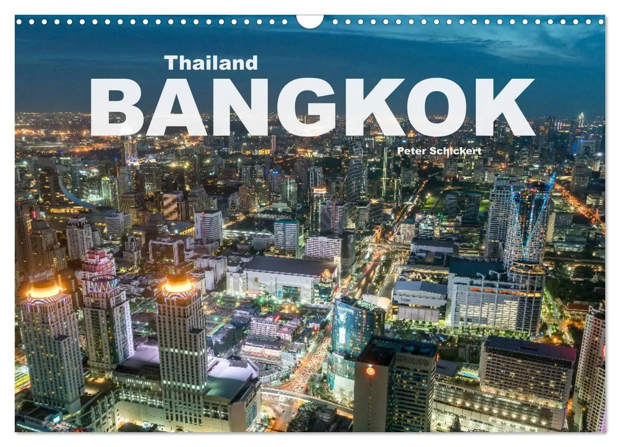 Cover: 9783457866207 | Bangkok - Thailand (Wandkalender 2026 DIN A3 quer), CALVENDO...
