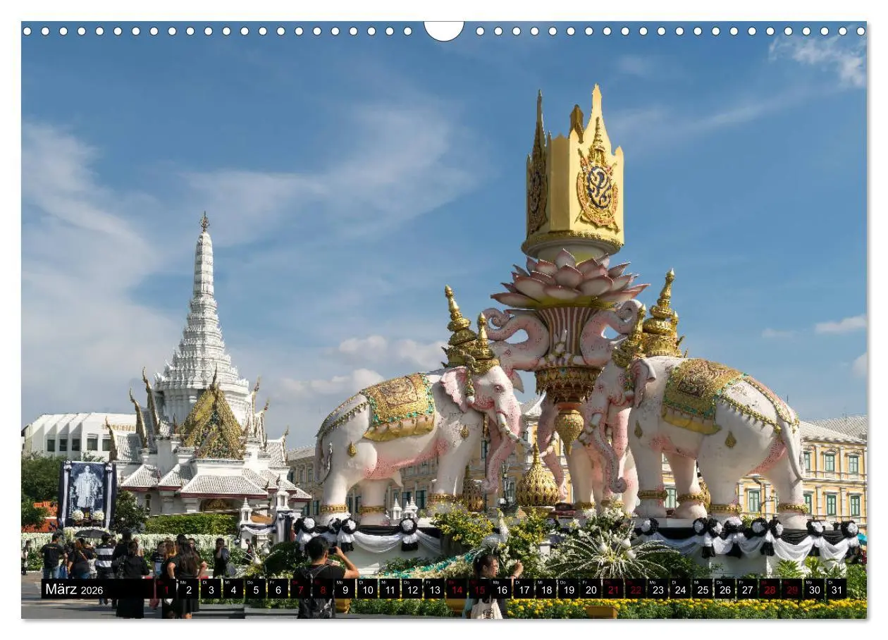 Bild: 9783457866207 | Bangkok - Thailand (Wandkalender 2026 DIN A3 quer), CALVENDO...