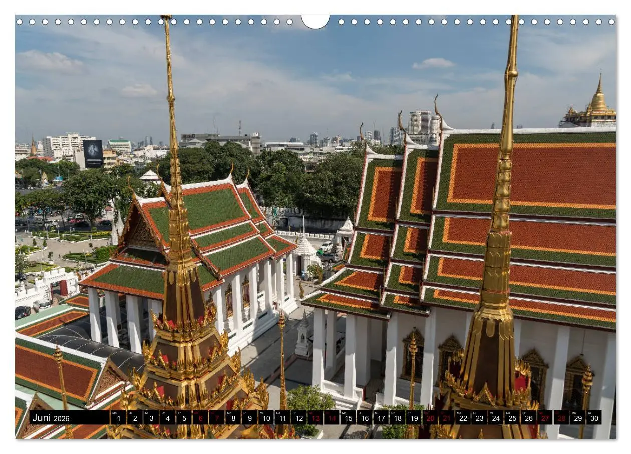 Bild: 9783457866207 | Bangkok - Thailand (Wandkalender 2026 DIN A3 quer), CALVENDO...