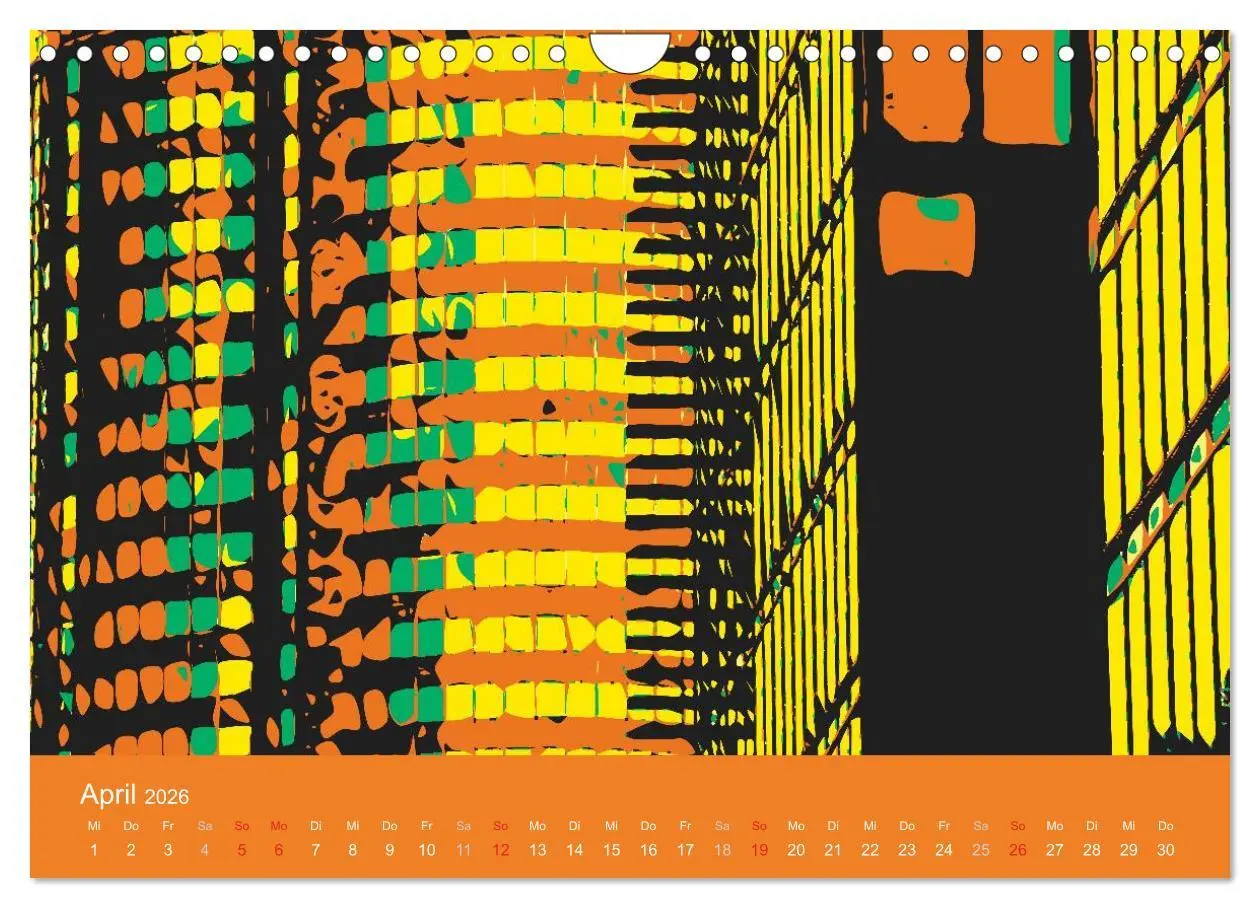 Bild: 9783516026207 | WIEN popartig (Wandkalender 2026 DIN A4 quer), CALVENDO Monatskalender