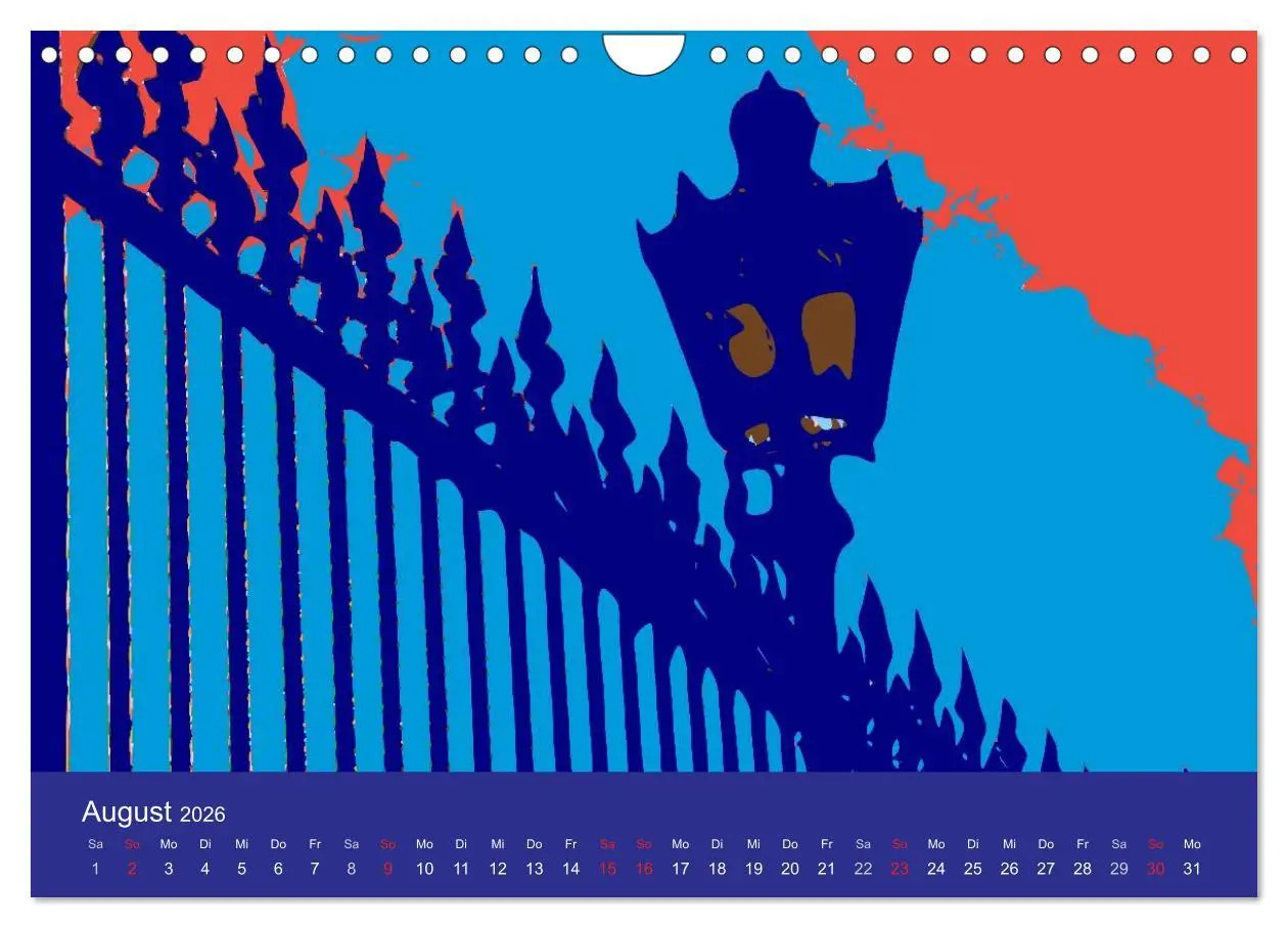 Bild: 9783516026207 | WIEN popartig (Wandkalender 2026 DIN A4 quer), CALVENDO Monatskalender