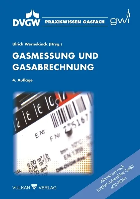 Cover: 9783802756207 | Gasmessung und Gasabrechnung | Ulrich Wernekinck | Buch | 336 S.