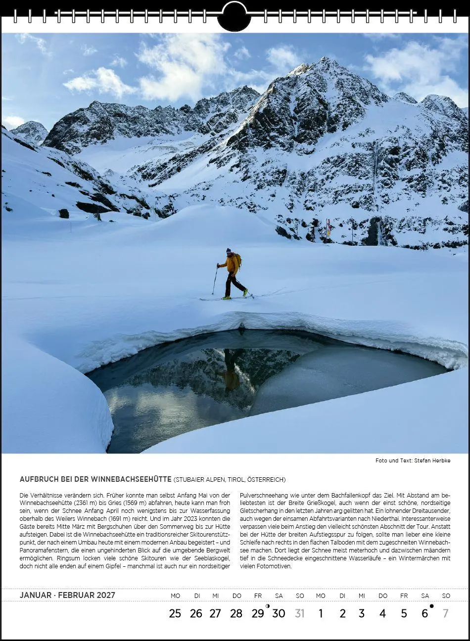 Bild: 9783861926207 | Blodigs Alpenkalender 2027 | Das Original seit 1926 | Andrea Strauß