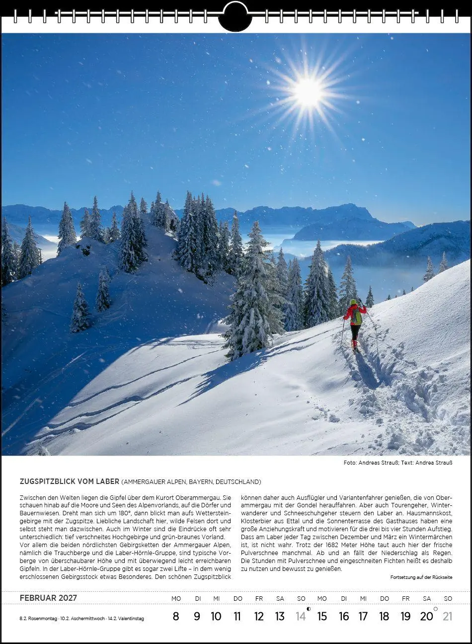 Bild: 9783861926207 | Blodigs Alpenkalender 2027 | Das Original seit 1926 | Andrea Strauß