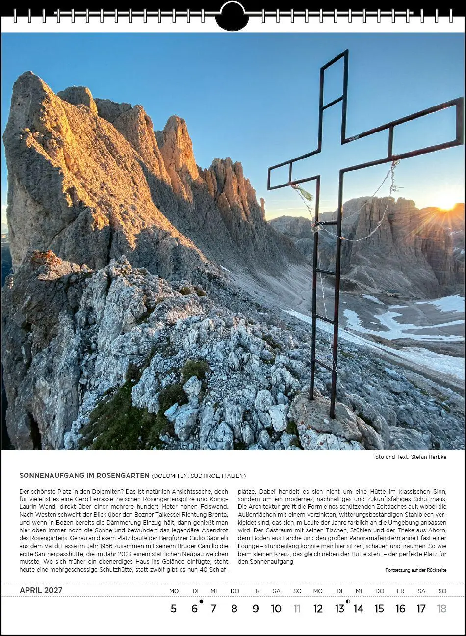 Bild: 9783861926207 | Blodigs Alpenkalender 2027 | Das Original seit 1926 | Andrea Strauß