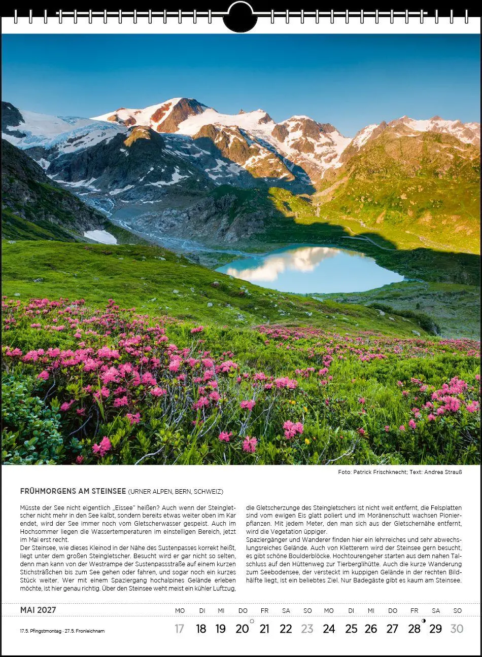 Bild: 9783861926207 | Blodigs Alpenkalender 2027 | Das Original seit 1926 | Andrea Strauß
