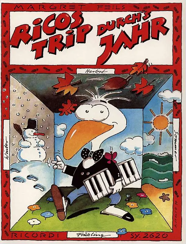 Cover: 9790204226207 | Ricos Trip durchs Jahr | Margret Feils | Buch | Ricordi Berlin