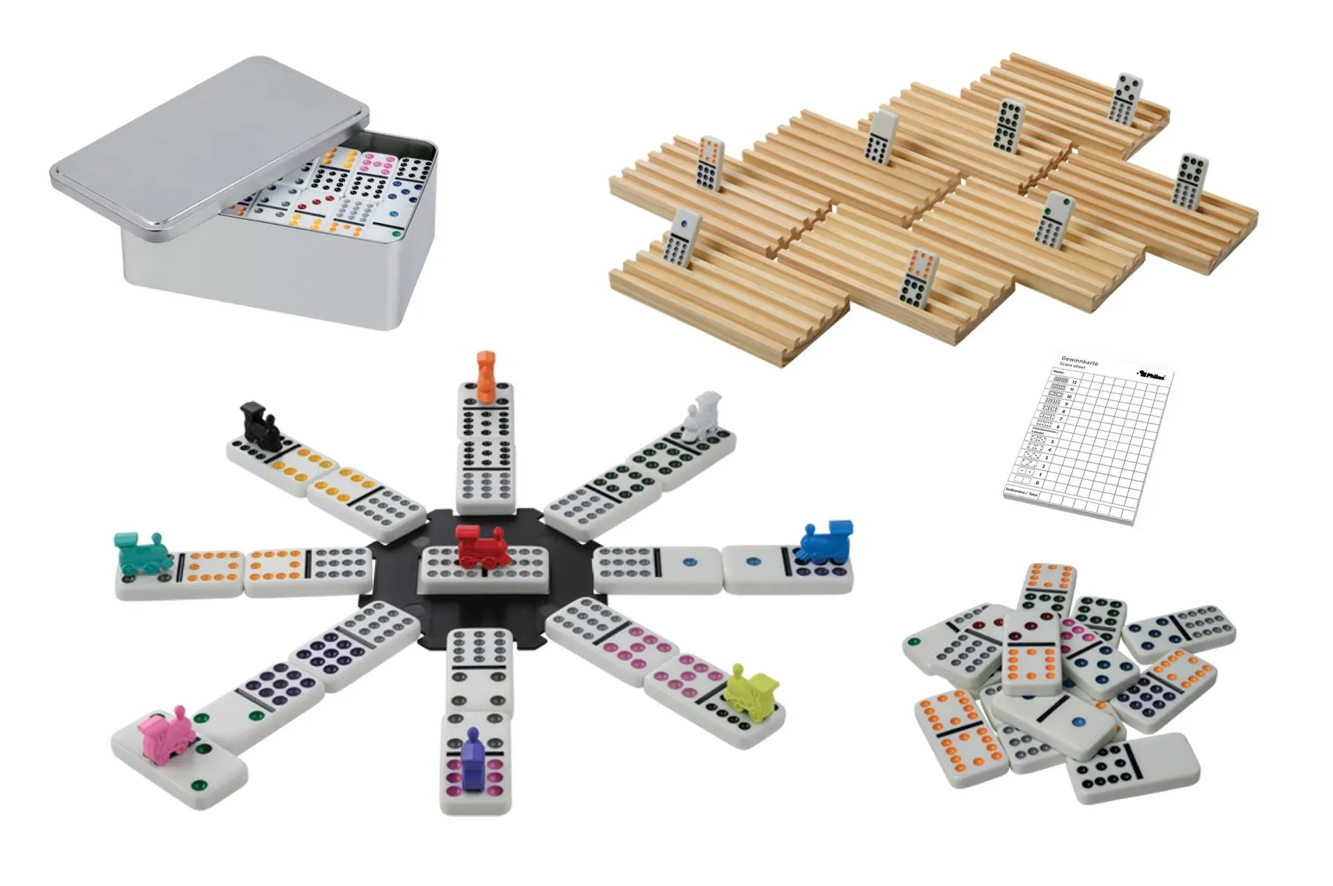 Cover: 4014156036307 | Philos 3630 - Domino Mexican Train, für 2 bis 8 Spieler | Deutsch