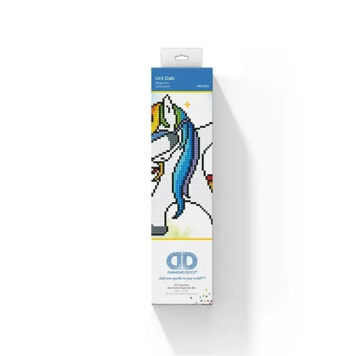 Bild: 4897073246307 | DIAMOND DOTZ - Diamond Painting Einhorn Dab | Kit (Bastelset) | 2025
