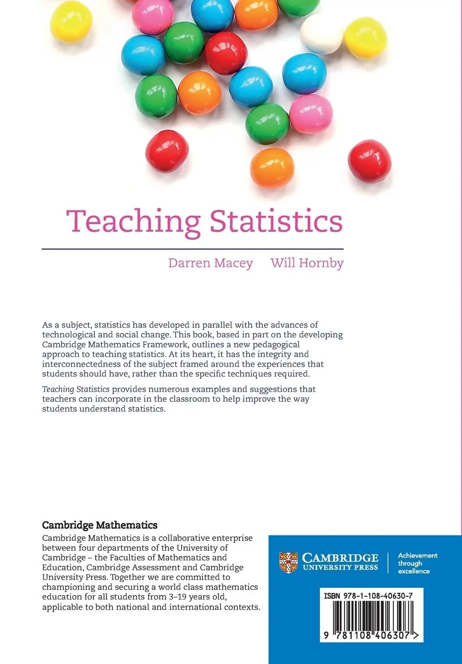 Rückseite: 9781108406307 | Teaching Statistics | Darren Macey (u. a.) | Taschenbuch | Englisch