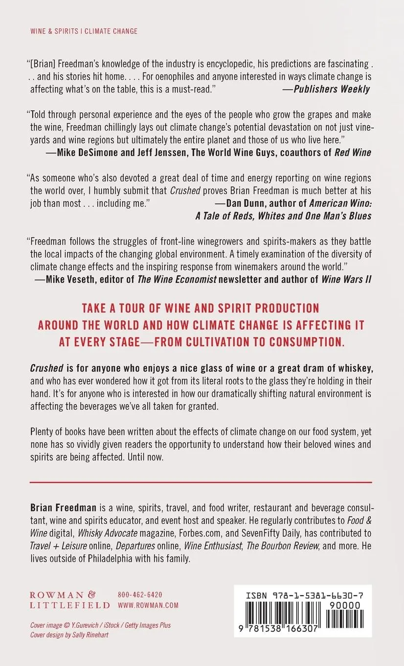 Rückseite: 9781538166307 | Crushed | How a Changing Climate Is Altering the Way We Drink | Buch
