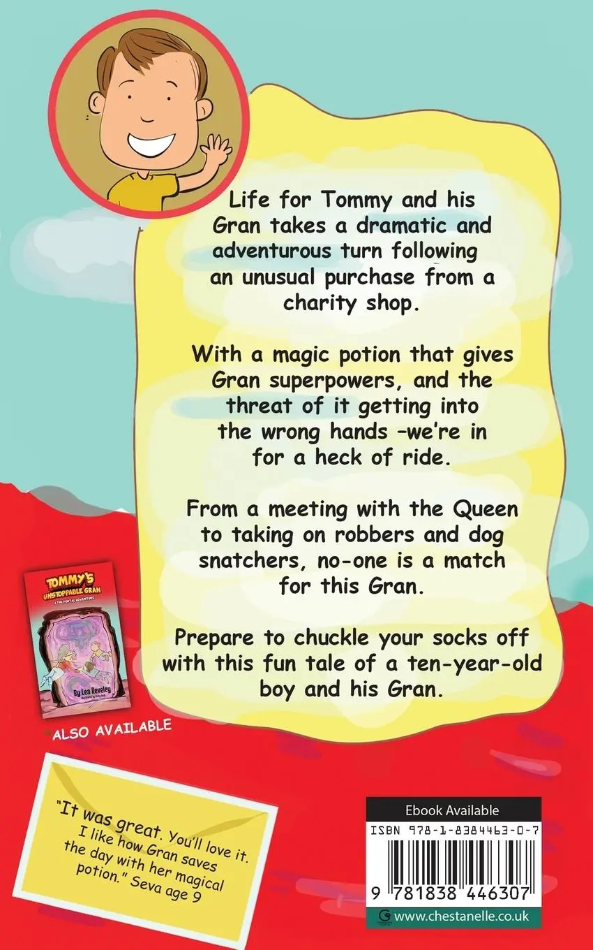 Rückseite: 9781838446307 | Tommy's Unstoppable Gran &amp; The Magic Potion | Lea Reveley | Buch