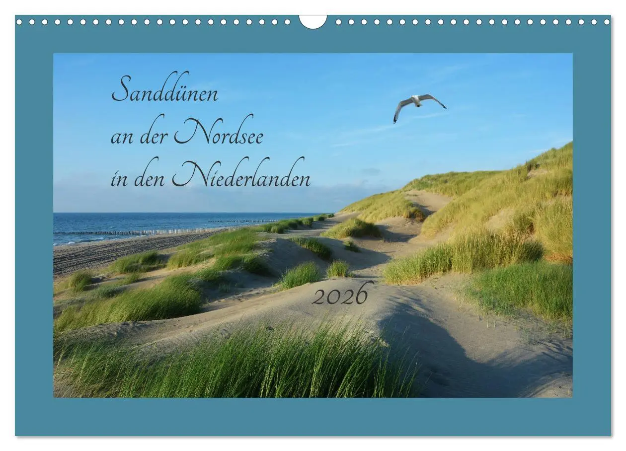 Cover: 9783457926307 | Sanddünen an der Nordsee in den Niederlanden (Wandkalender 2026 DIN...