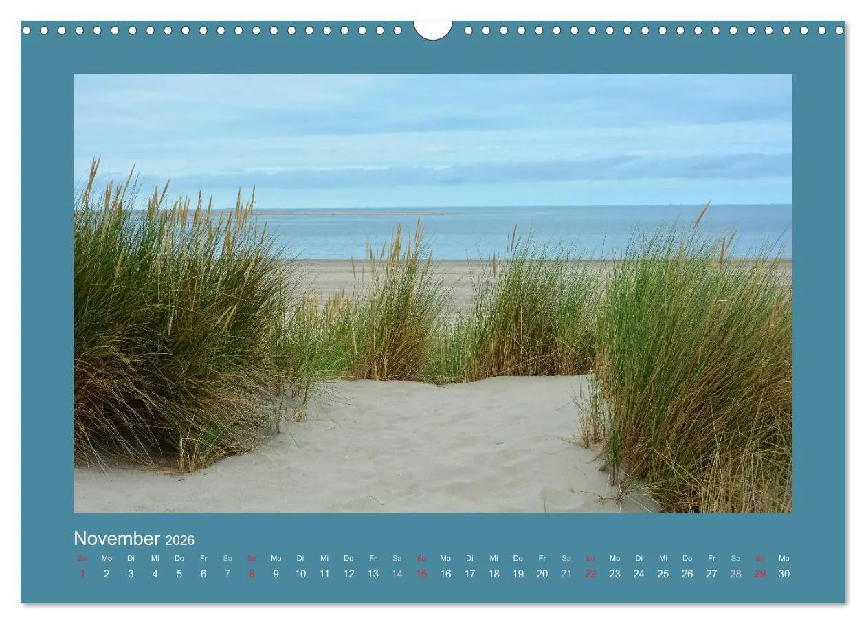 Bild: 9783457926307 | Sanddünen an der Nordsee in den Niederlanden (Wandkalender 2026 DIN...
