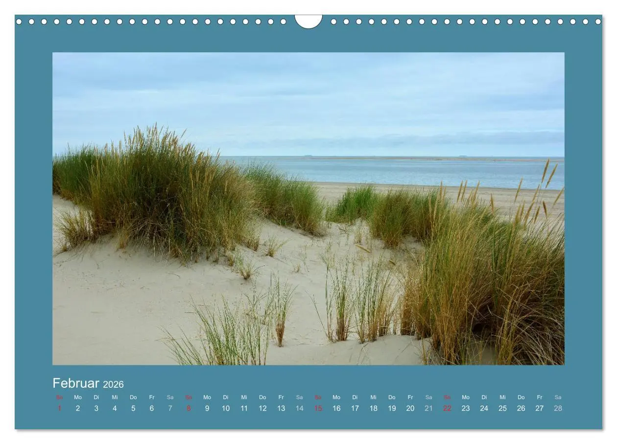 Bild: 9783457926307 | Sanddünen an der Nordsee in den Niederlanden (Wandkalender 2026 DIN...