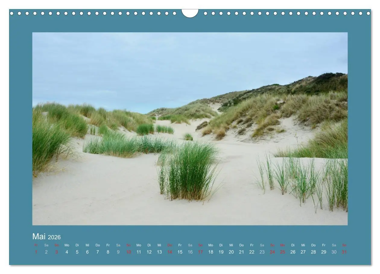 Bild: 9783457926307 | Sanddünen an der Nordsee in den Niederlanden (Wandkalender 2026 DIN...