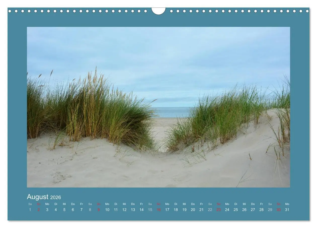 Bild: 9783457926307 | Sanddünen an der Nordsee in den Niederlanden (Wandkalender 2026 DIN...